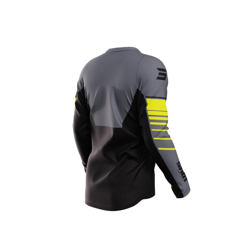 Motokross trikot Shot Devo Peak fluo kollane allahindlus