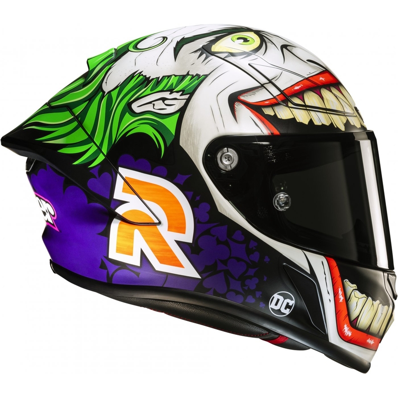 HJC RPHA 1 Joker DC Comics MC48SF integreeritud mootorratta kiiver