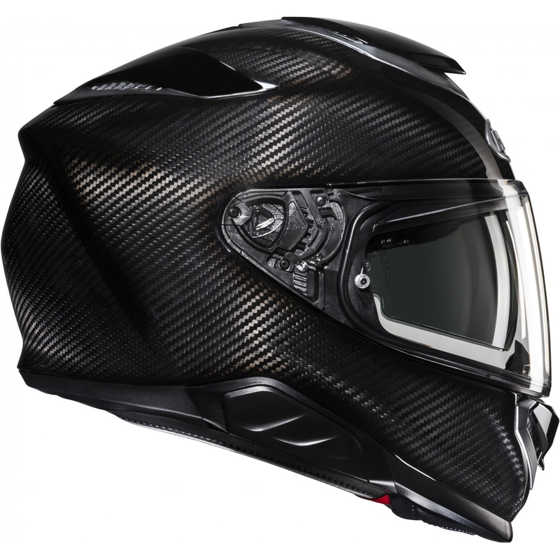 Integreeritud mootorratta kiiver HJC RPHA 71 Carbon must