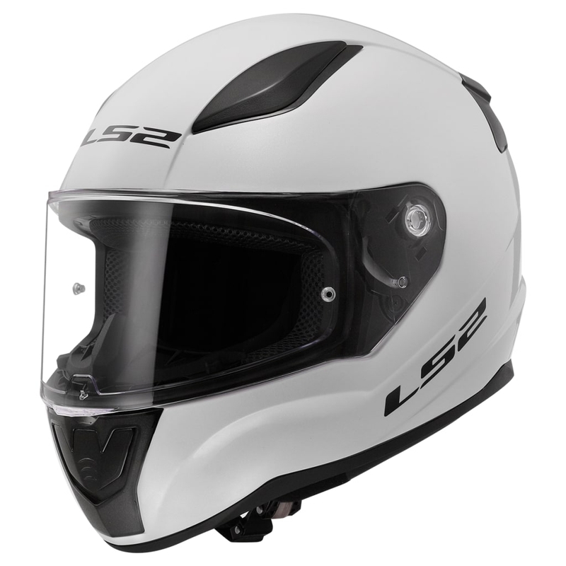 Integreeritud mootorratta kiiver LS2 FF353 RAPID II SOLID valge
