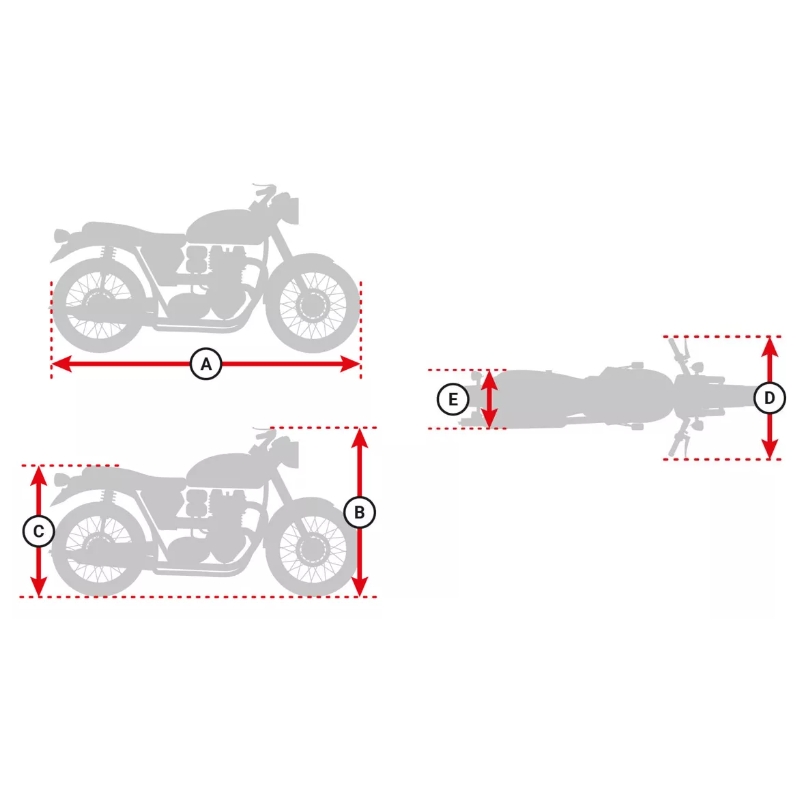 Oxford Aquatex Highscreen Scooter mootorrattapapp koos pagasiruumi ja kõrge pleksiga