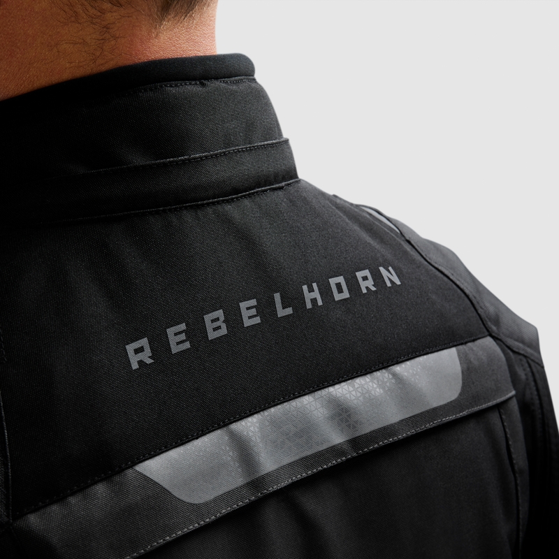 Rebelhorn Cubby V Must mootorratta jakk