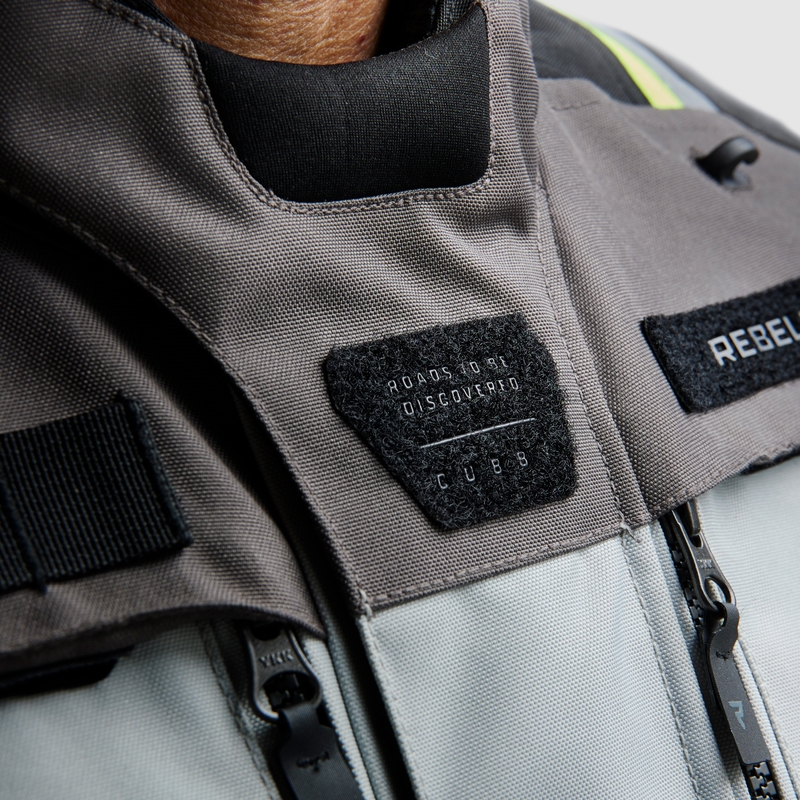 Rebelhorn Cubby V must-hall-fluo kollane mootorratta jakk