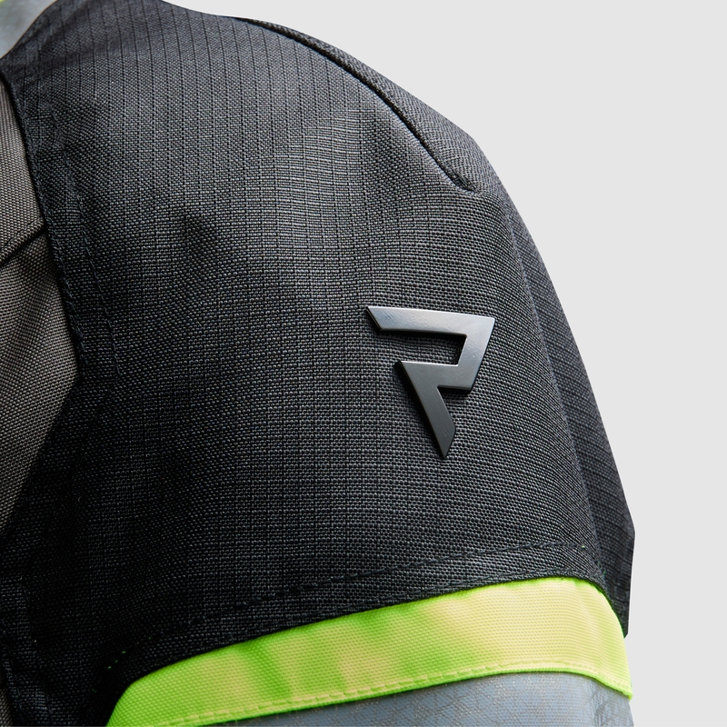 Rebelhorn Cubby V must-hall-fluo kollane mootorratta jakk