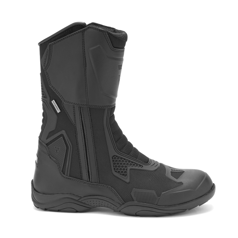 Rebelhorn Range mustad mootorratta saapad