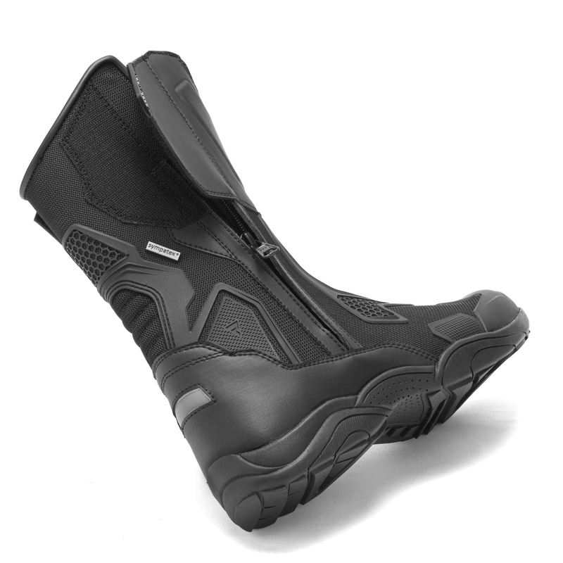 Rebelhorn Range mustad mootorratta saapad