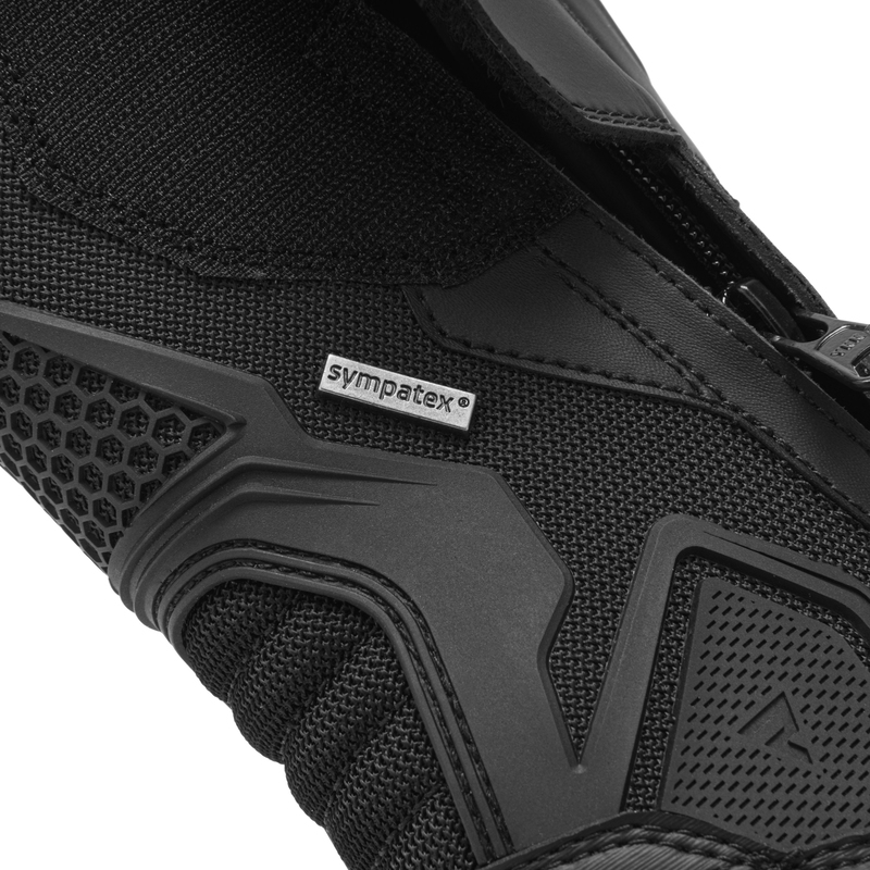 Rebelhorn Range mustad mootorratta saapad