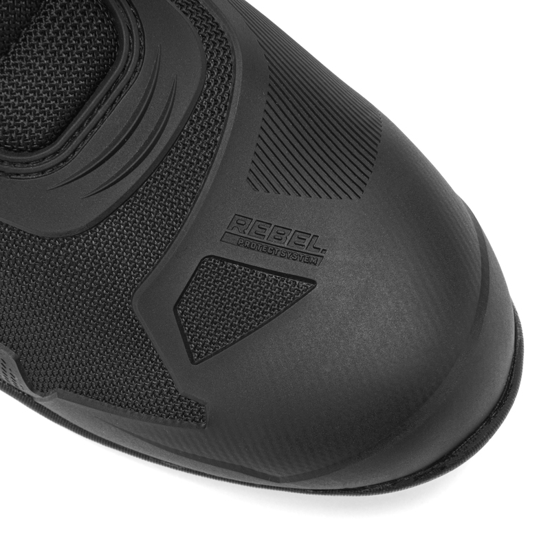 Rebelhorn Range mustad mootorratta saapad