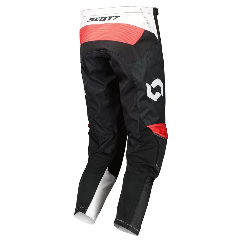 Scott EVO RACE motokrossipüksid valge ja punane