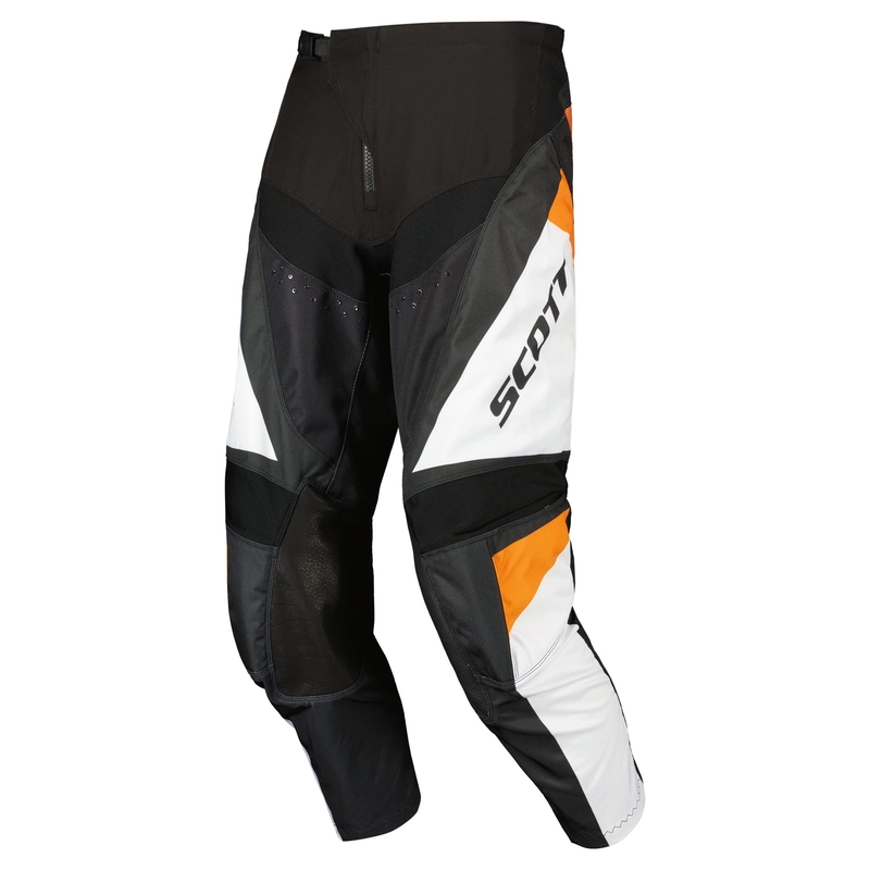 Scott EVO TRACK motokrossipüksid must-oranž