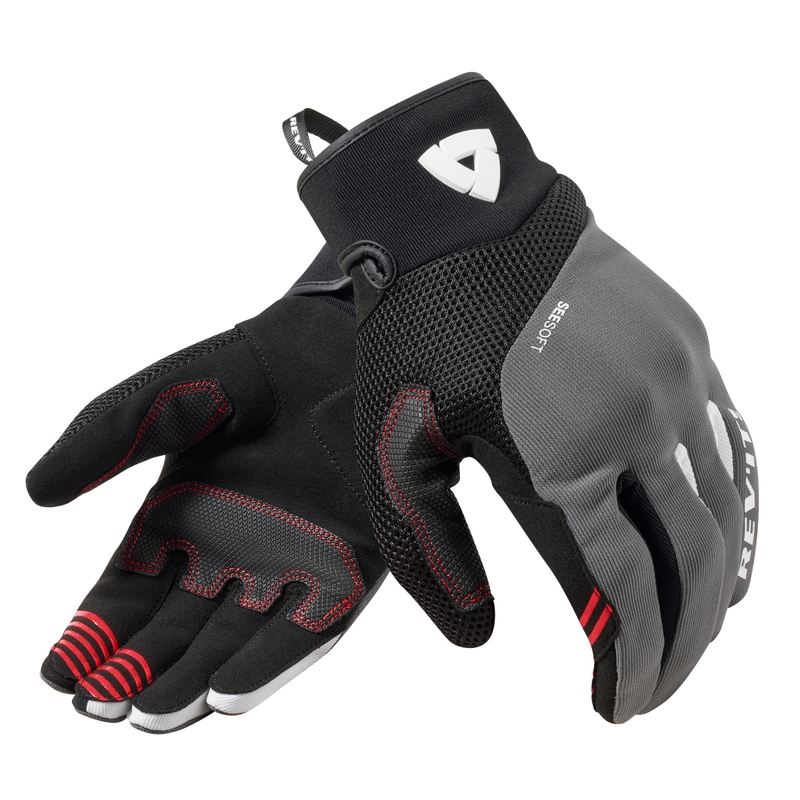 Mootorrattakindad Revit Endo hall-mustad