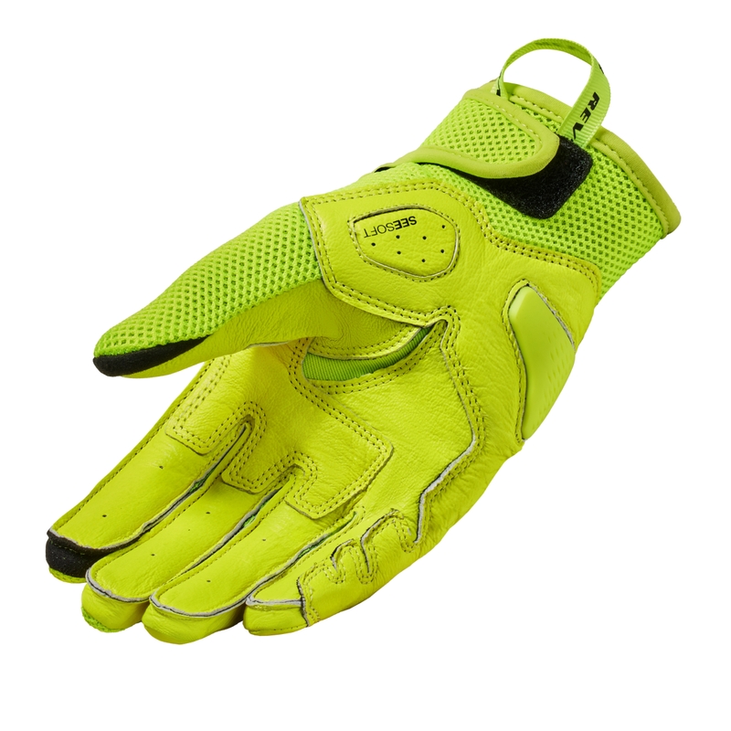 Mootorrattakindad Revit Ritmo fluo kollane
