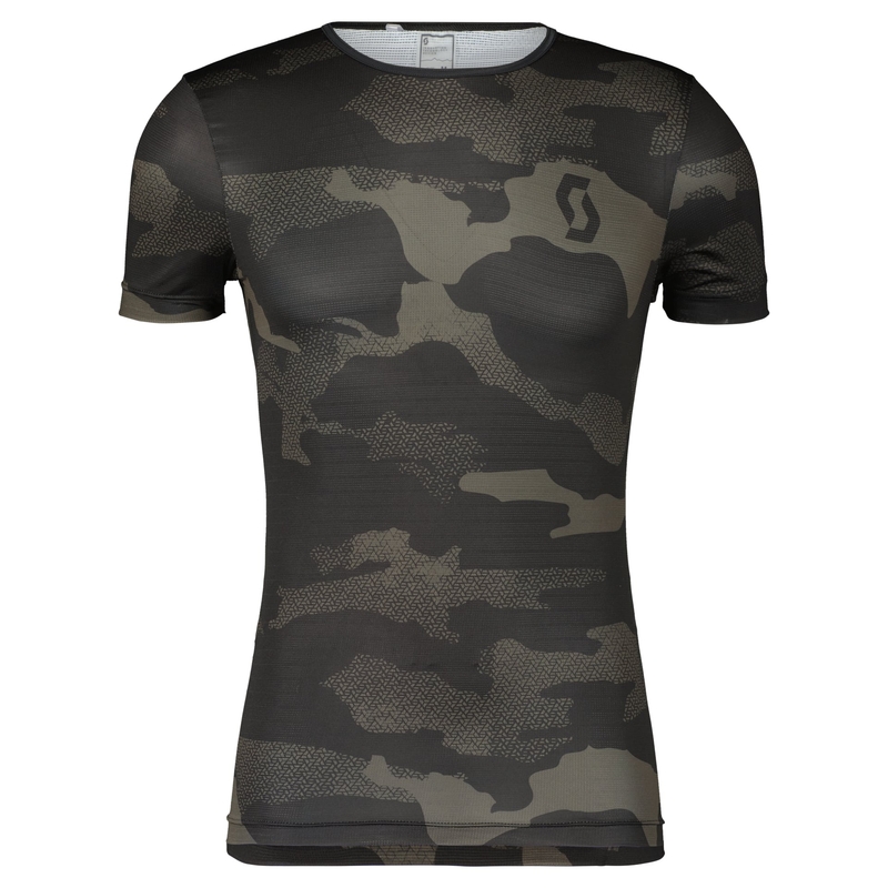 Termiline T-särk Scott UNDERWEAR CARBON mustahall