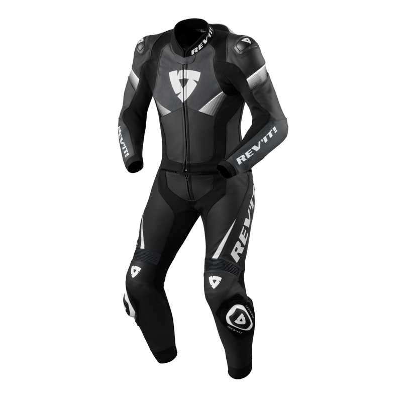 Revit Combi Argon 2 must-valge nahast kombinesoon