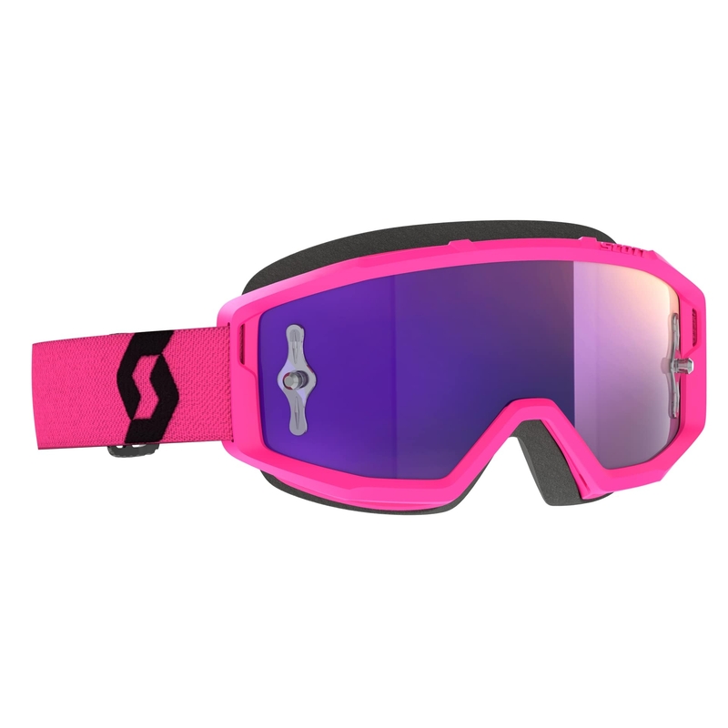 Motokrossiprillid Scott PRIMAL CHROME roosa-must-lillad