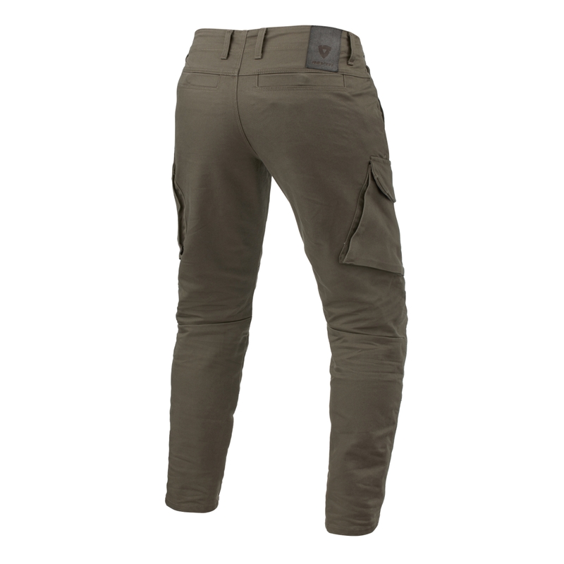 Katkendatud mootorratta teksad Revit Cargo TF khaki