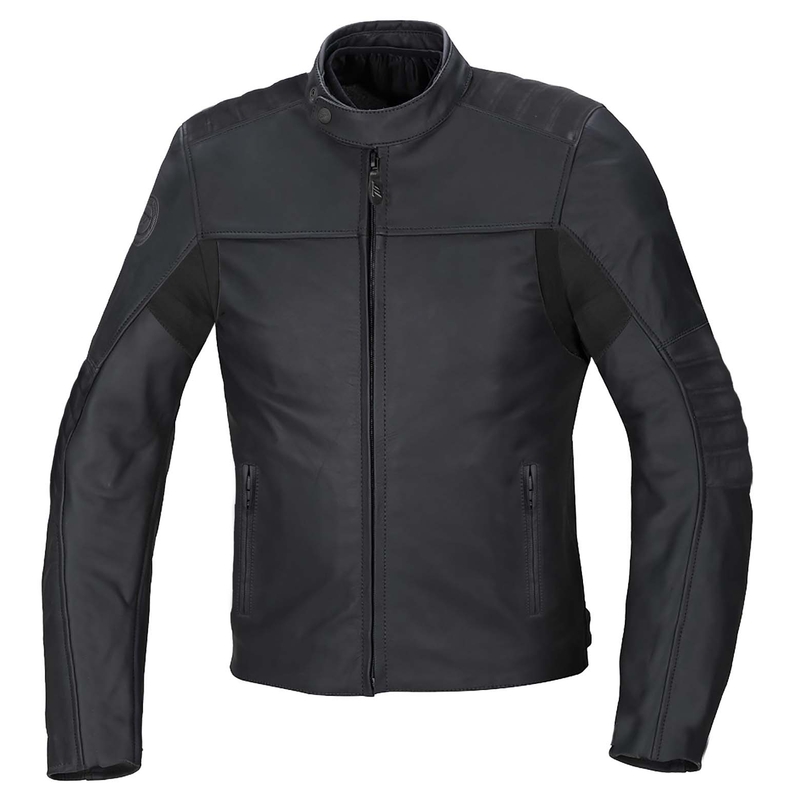 Nahast mootorratta jakk SEVENTY DEGREES SD-JL1 must