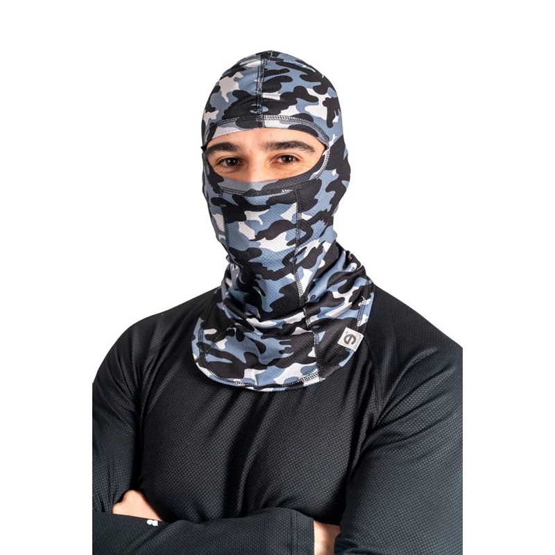 Mootorratta kapuuts nanosilver® camouflage hall