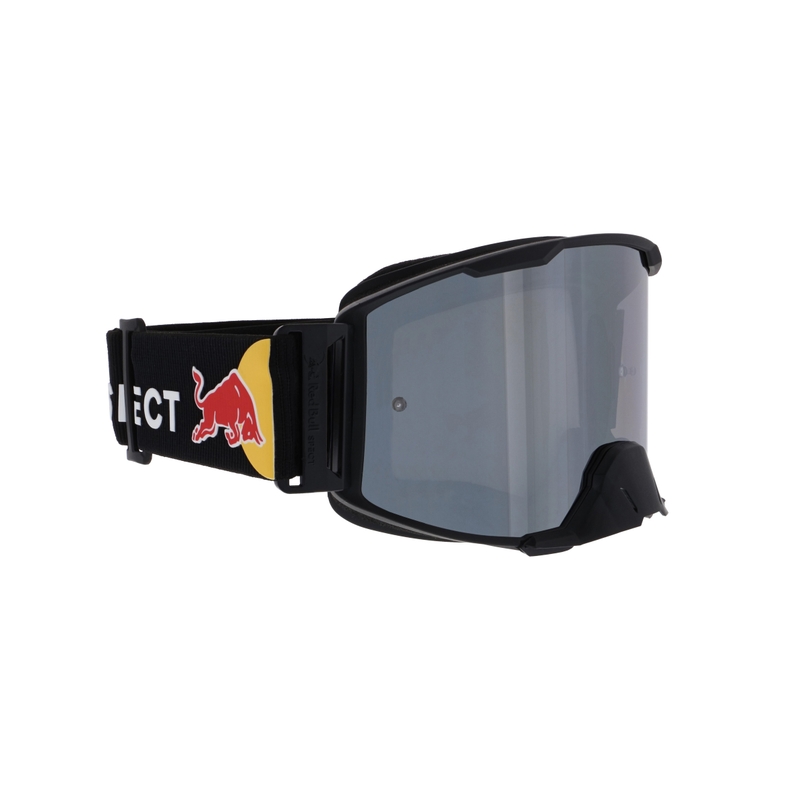 Motokrossiprillid Red Bull Spect STRIVE S mustad suitsutatud klaasiga