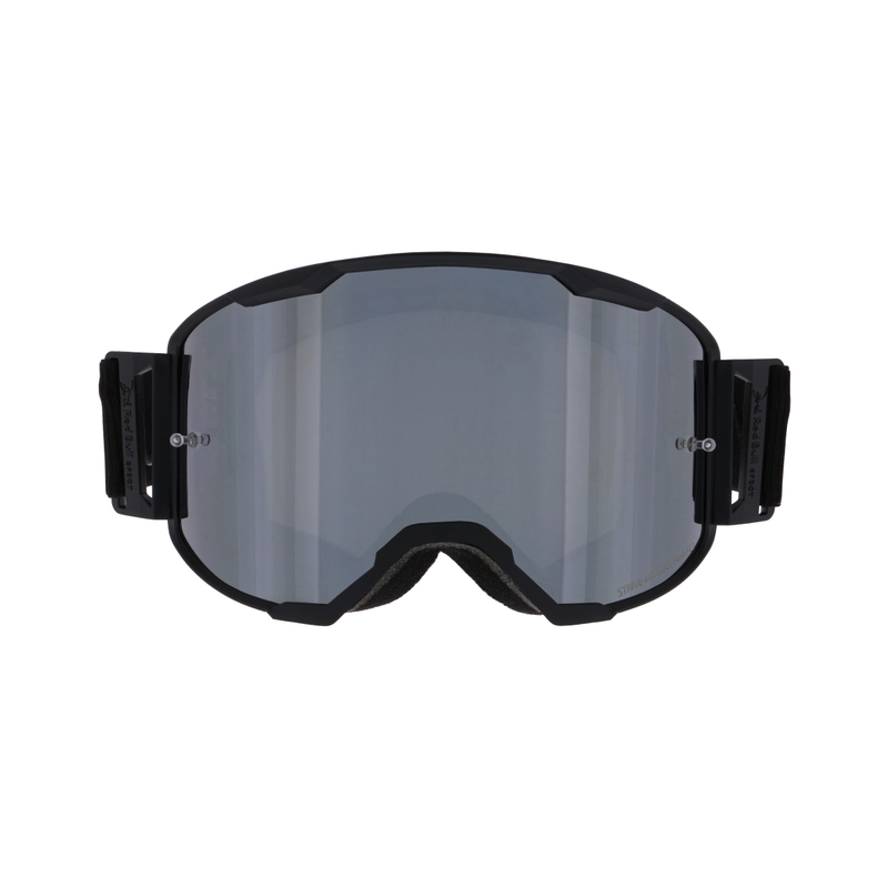 Motokrossiprillid Red Bull Spect STRIVE S mustad suitsutatud klaasiga