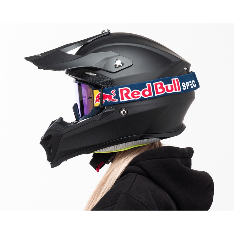 Motokrossiprillid Red Bull Spect WHIP tumesinine sinise läätsega