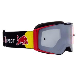 Red Bull Spect TORP mustad ja punased motokrossiprillid suitsutatud klaasiga