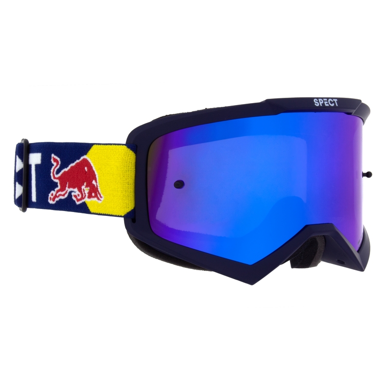 Motokrossiprillid Red Bull Spect EVAN tumesinine sinise klaaspinnaga