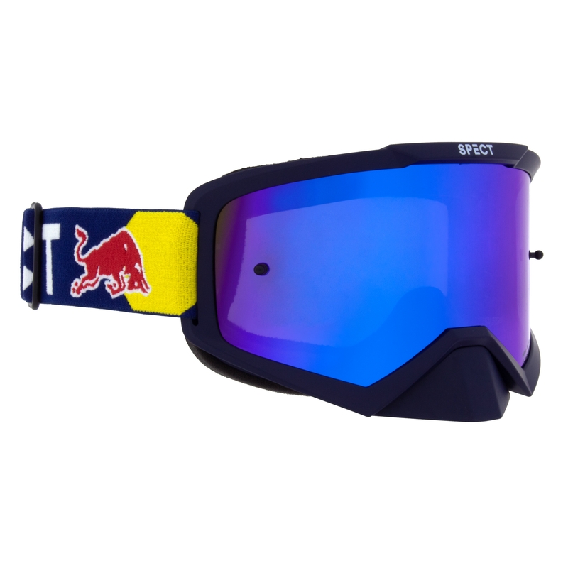 Motokrossiprillid Red Bull Spect EVAN tumesinine sinise klaaspinnaga