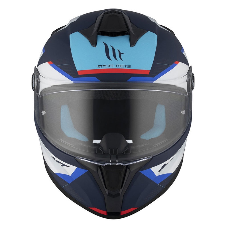 MT TARGO S KAY C7 integreeritud mootorratta kiiver matt sinine-valge