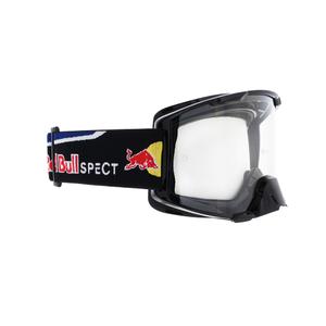 Motokrossiprillid Red Bull Spect STRIVE S must, läbipaistva klaasiga