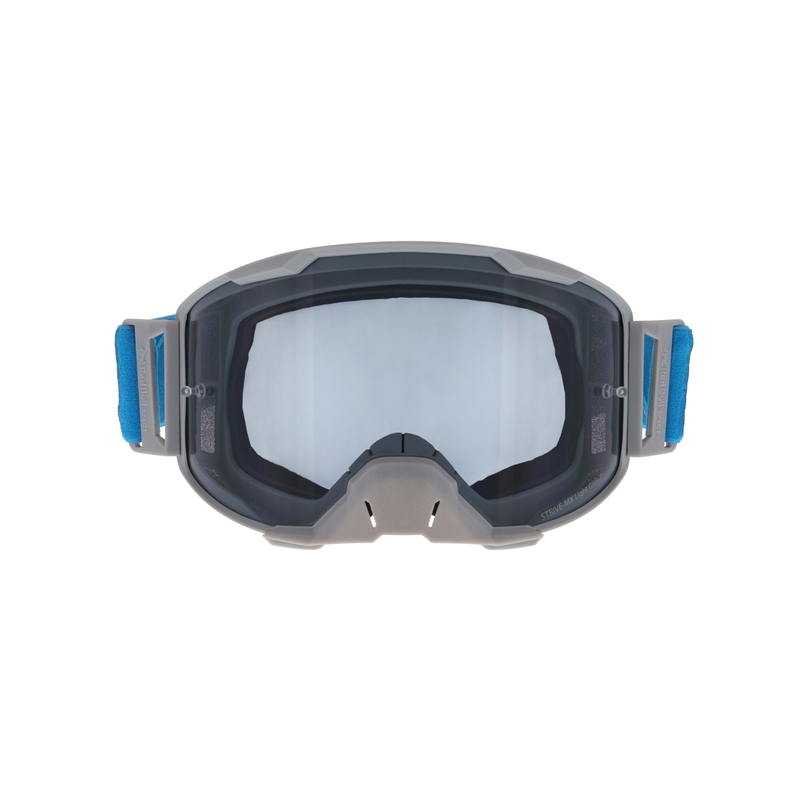 Motokrossiprillid Red Bull Spect STRIVE S hallid, suitsutatud klaasiga