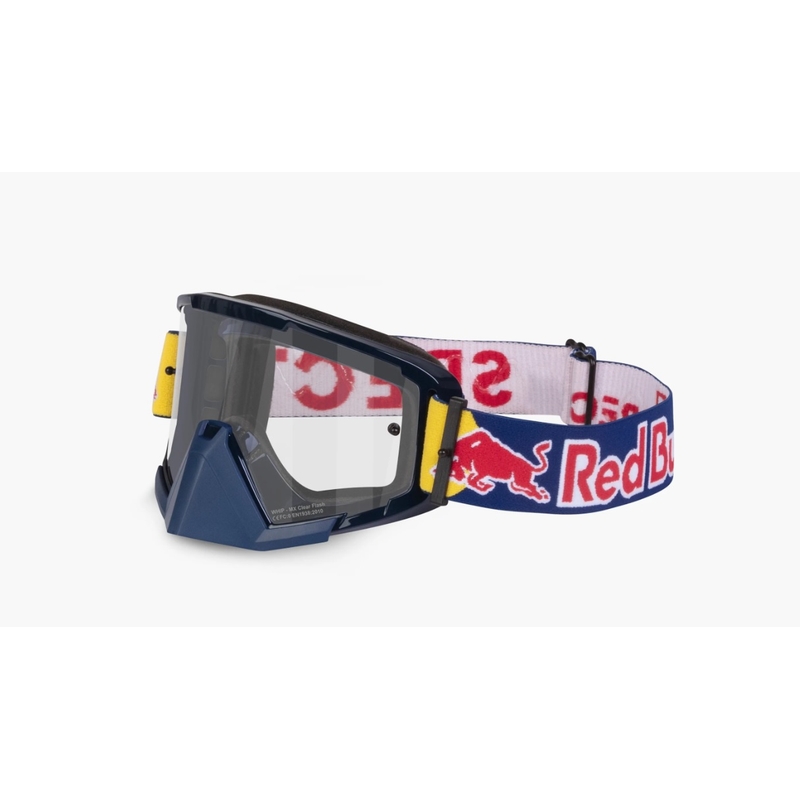 Motokrossiprillid Red Bull Spect WHIP tumesinine läbipaistva klaasiga