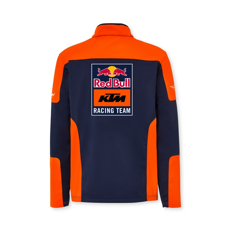 KTM Replica Team softshell jakk sini-oranž