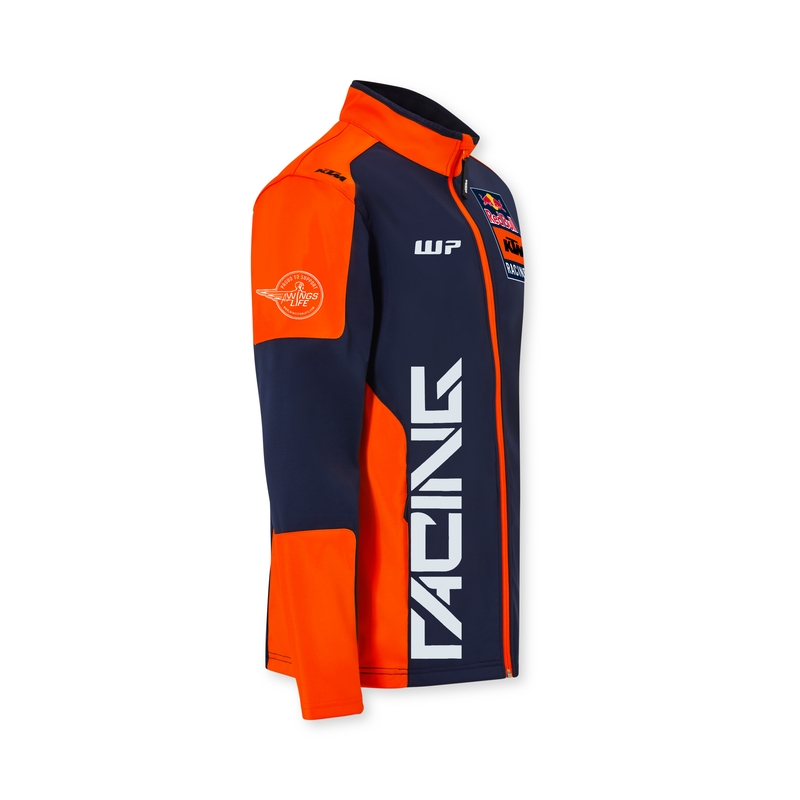 KTM Replica Team softshell jakk sini-oranž