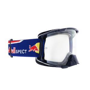 Motokrossiprillid Red Bull Spect STRIVE S sinine, läbipaistva klaasiga