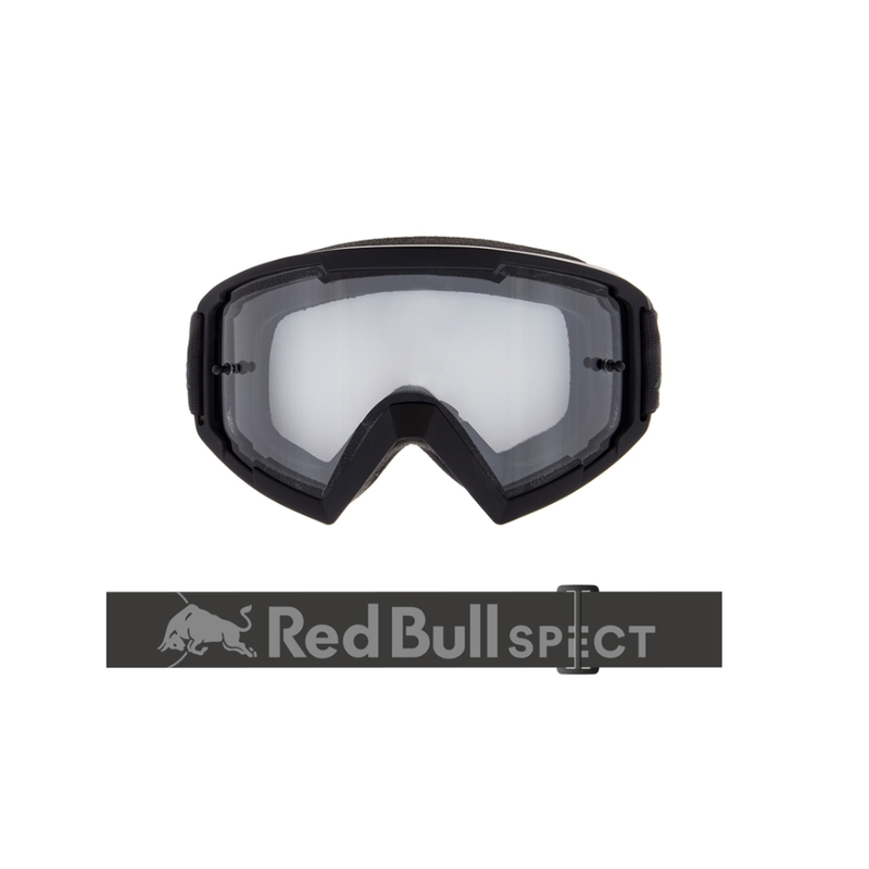 Motokrossiprillid Red Bull Spect WHIP tumehall, läbipaistva klaasiga