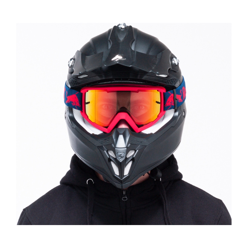 Motokrossiprillid Red Bull Spect WHIP punased oranžide klaasidega