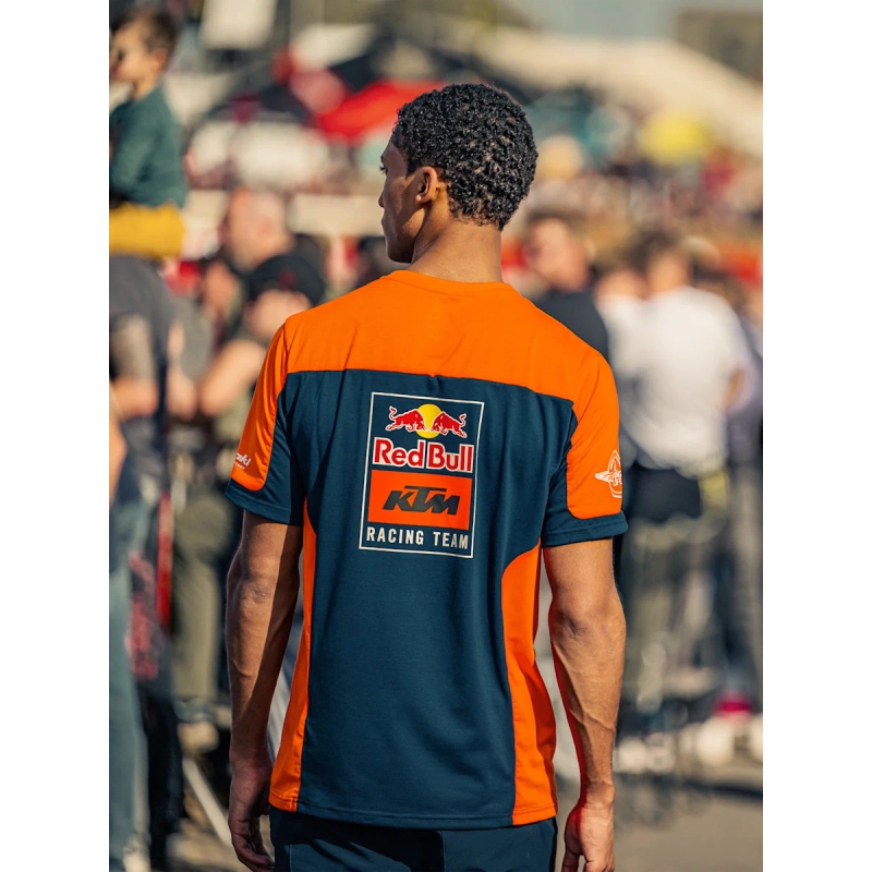 T-särk KTM Replica Team sini-oranž
