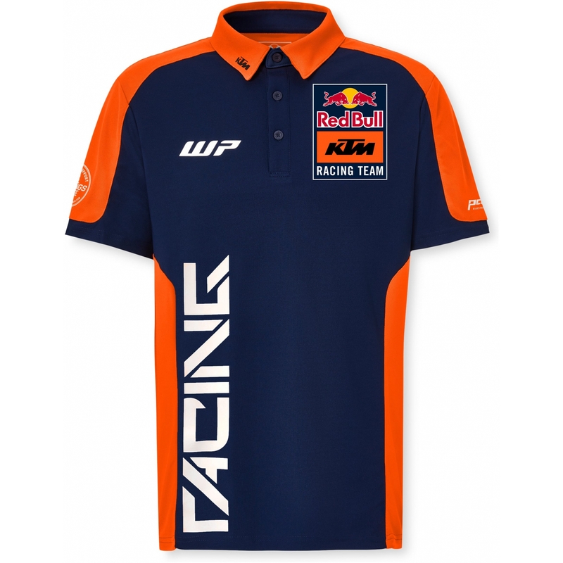 Polo särk KTM Replica Team sini-oranž allahindlus