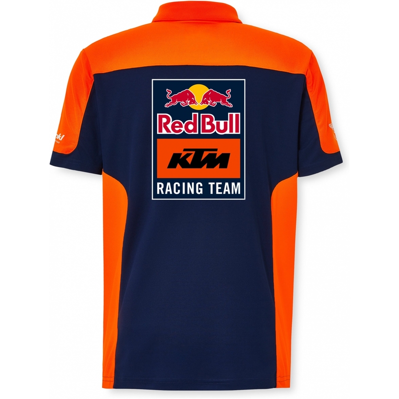 Polo särk KTM Replica Team sini-oranž allahindlus