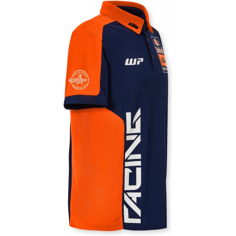 Polo särk KTM Replica Team sini-oranž allahindlus