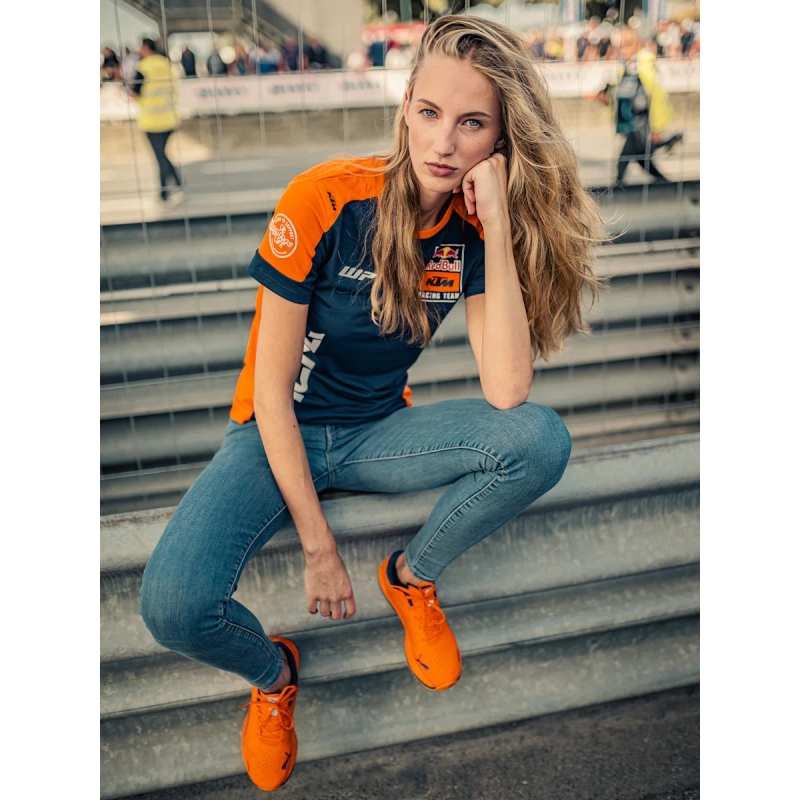 Naiste KTM Replica Team särk sini-oranž