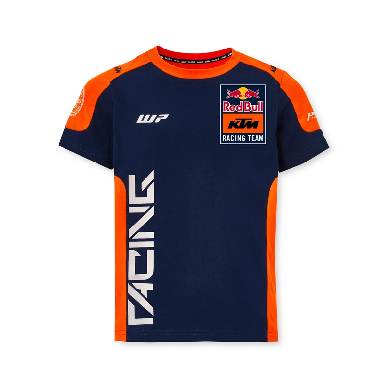 Laste T-särk KTM Replica Team sinine-oranž