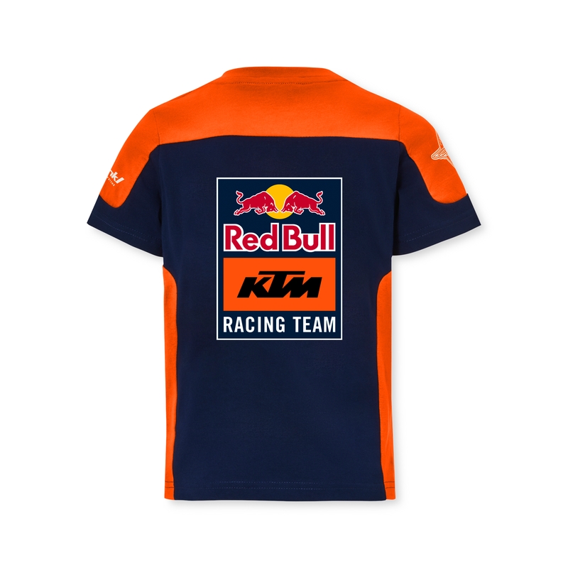 Laste T-särk KTM Replica Team sinine-oranž