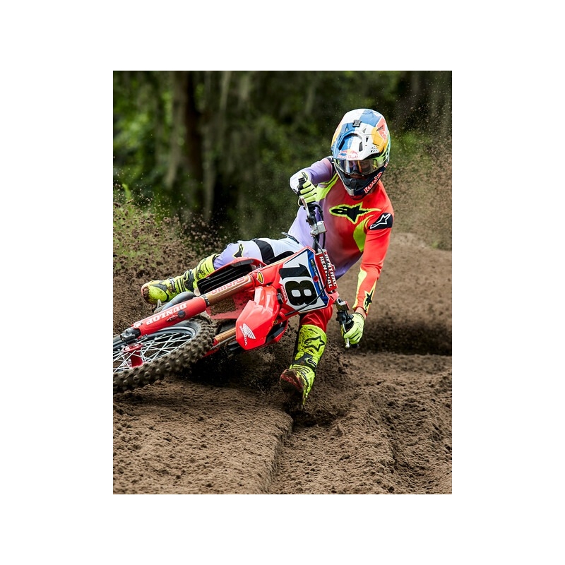 Alpinestars Tech 10 Yellow Fluo Black Fluo mootorratta saapad
