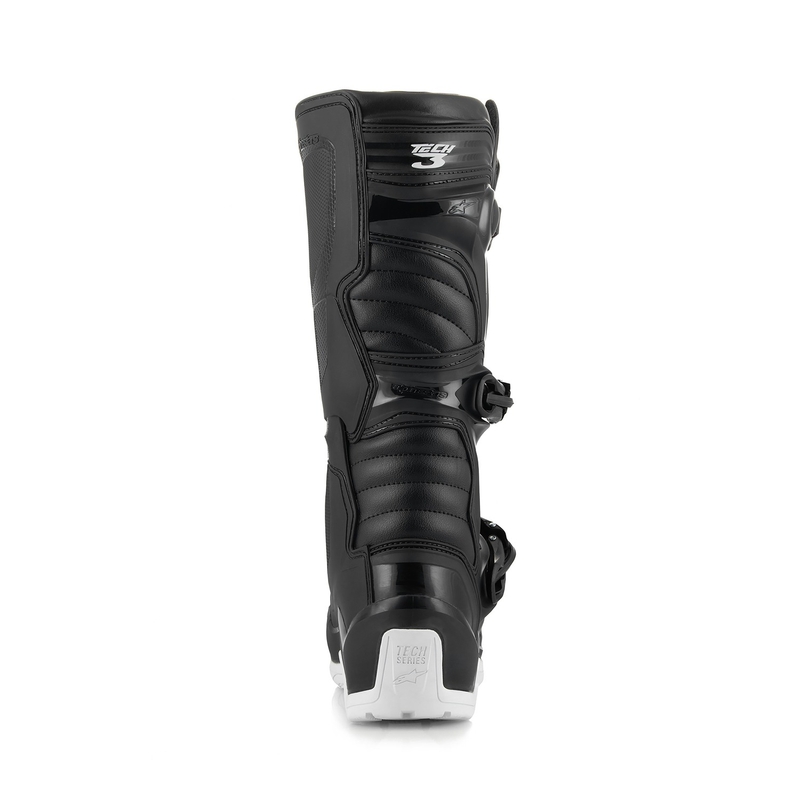 Alpinestars Tech 3 Enduro veekindel must-valge mootorratta saapad
