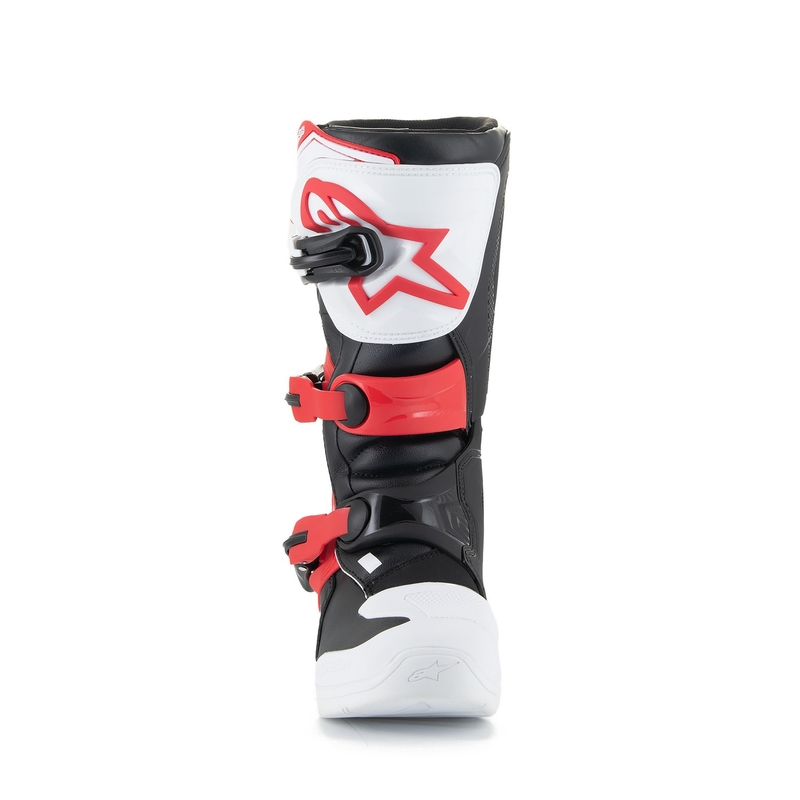 Alpinestars Tech 3S Noorte valge ja punane mootorratta saapad lastele