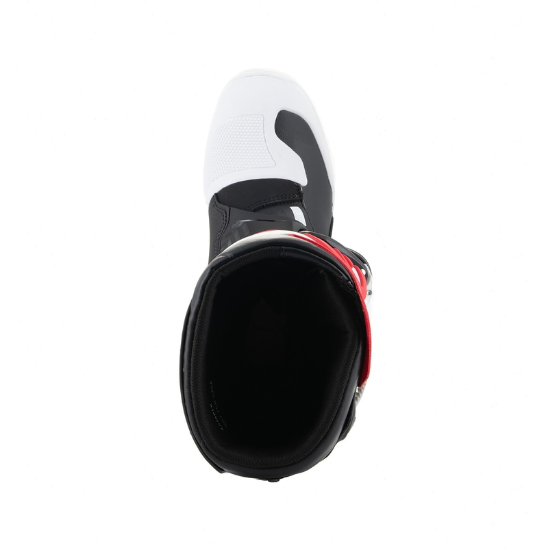Alpinestars Tech 3S Noorte valge ja punane mootorratta saapad lastele