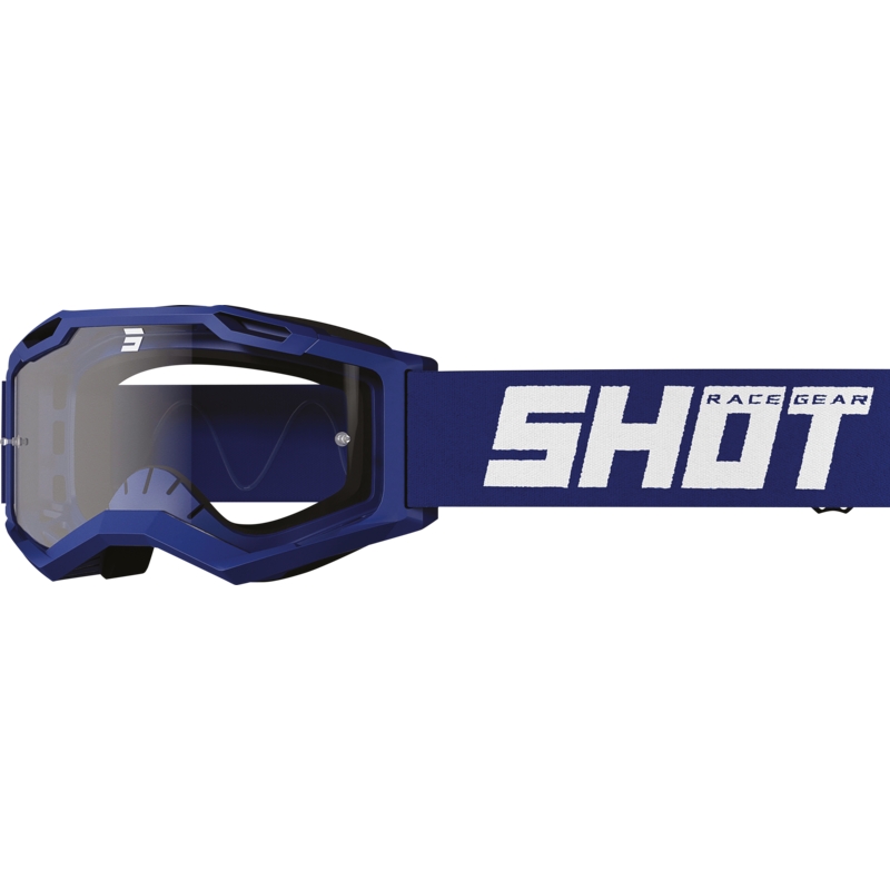Laste motokrossiprillid Shot Rocket Kid 2.0 sinine (läbipaistev pleks)