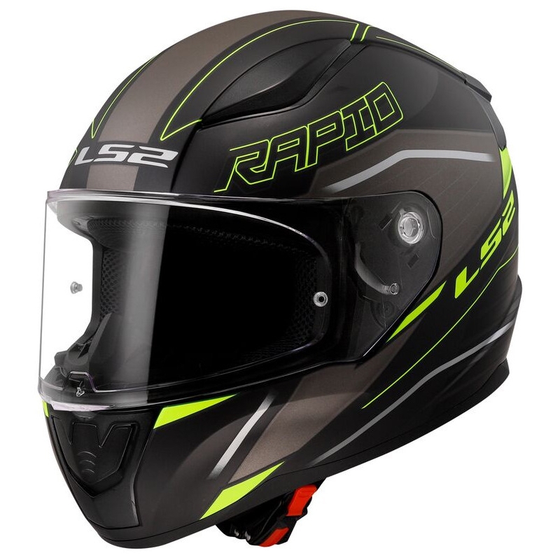 Integrální helma na motorku LS2 FF353 RAPID II Rokku černo-fluo žlutá